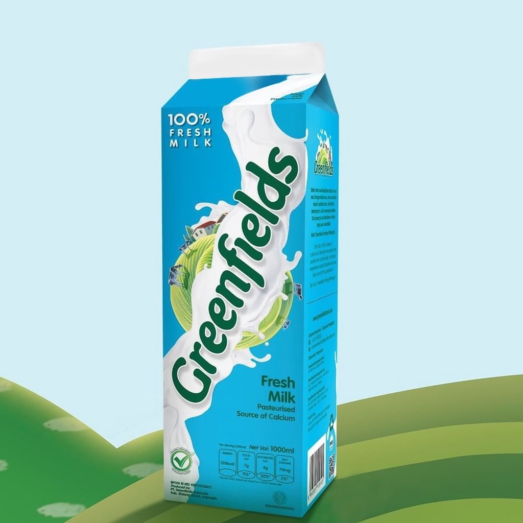 SUSU GREENFIELD FRESHMILK - CARTON